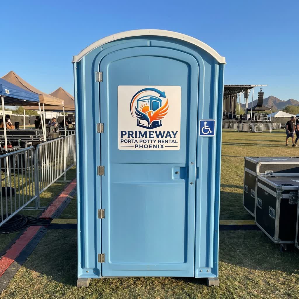 ADA Compliant Handicap Porta Potty