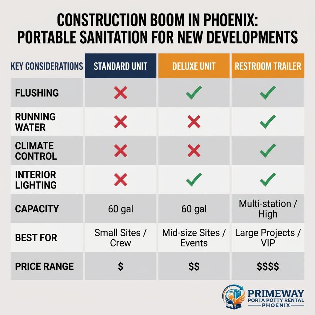 Phoenix construction growth statistics infographic