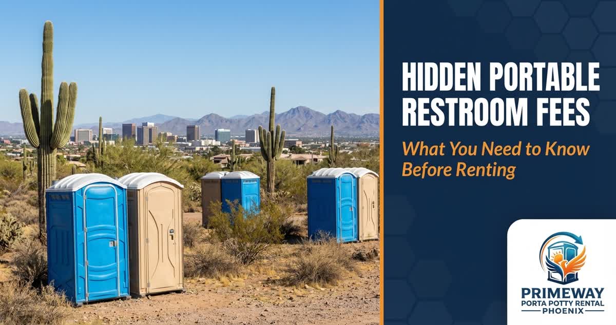 Hidden fees to watch for when renting porta potties