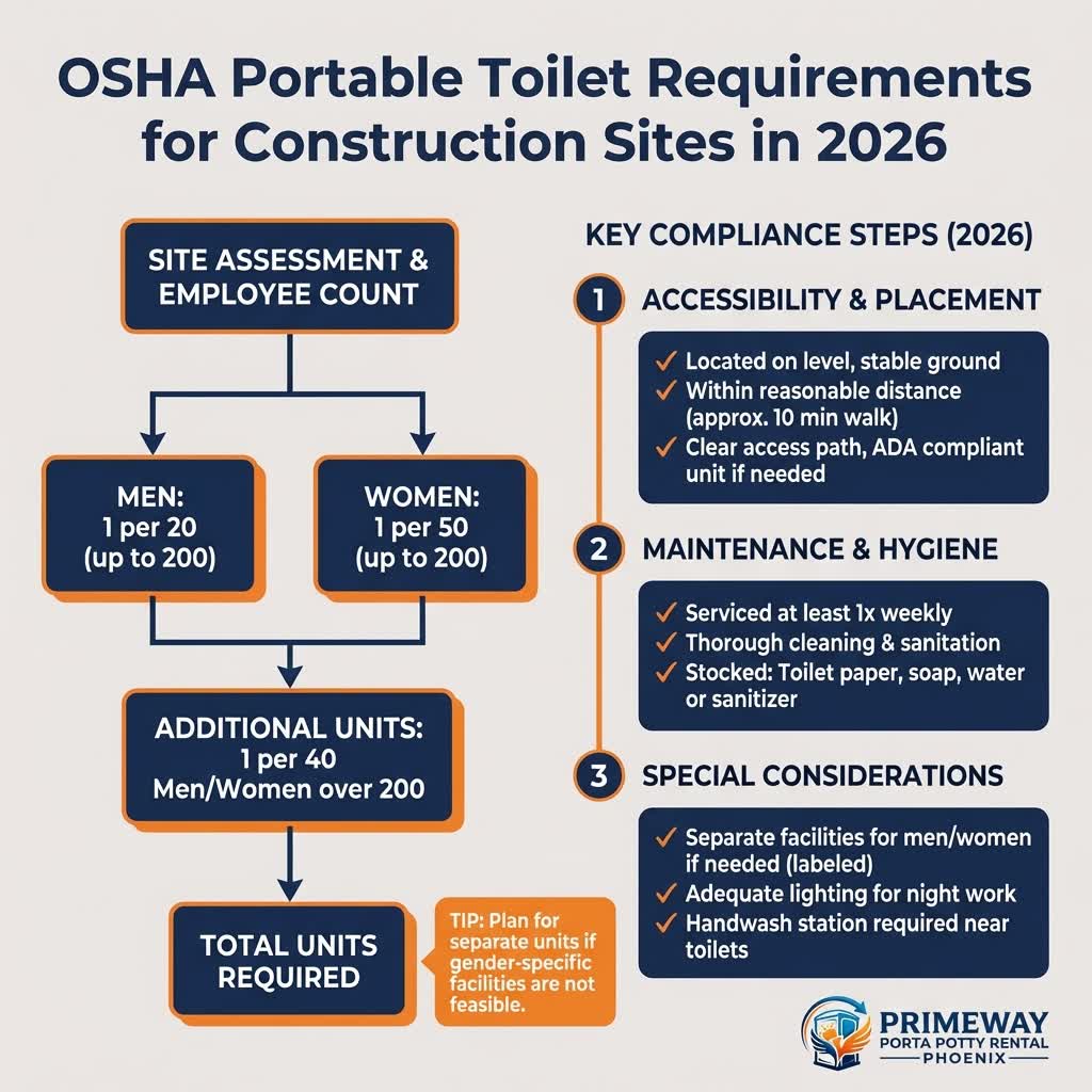 OSHA inspection checklist for construction site sanitation