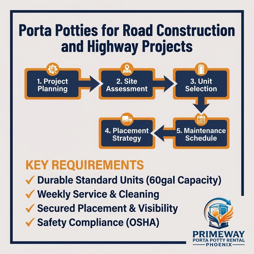 Road construction sanitation checklist and best practices