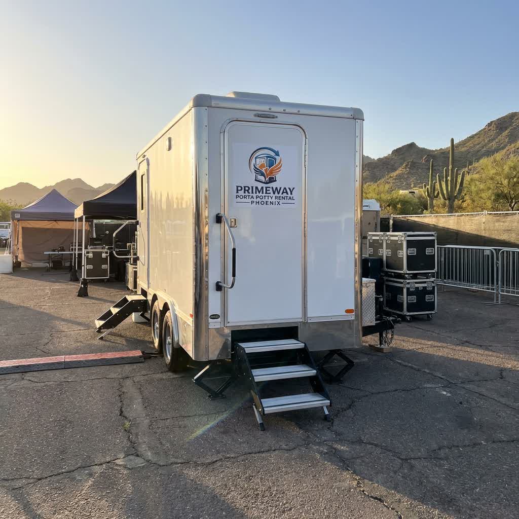 Luxury Restroom Trailer Phoenix
